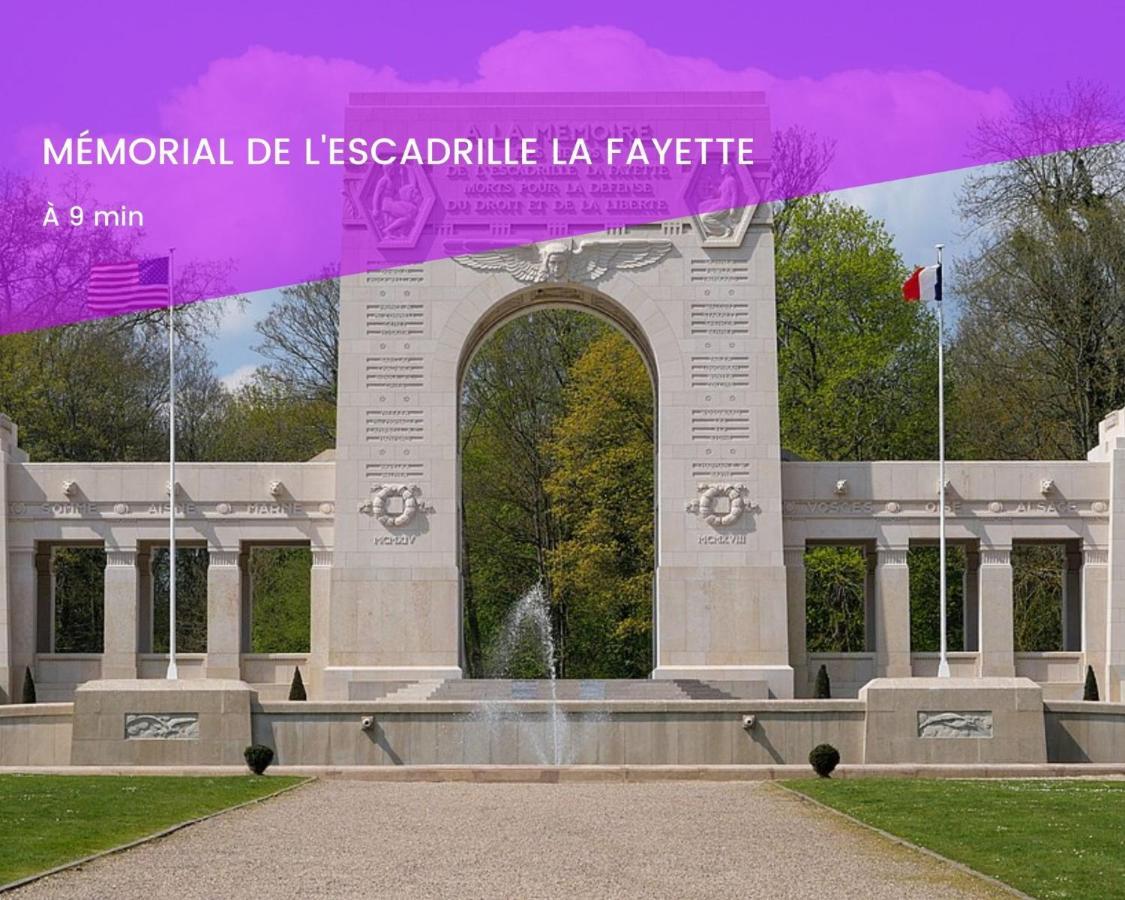 Le Cocon Des Couples Tout Proche Versailles - En Face De L'Hopital Mignot Le Chesnay  Exterior photo